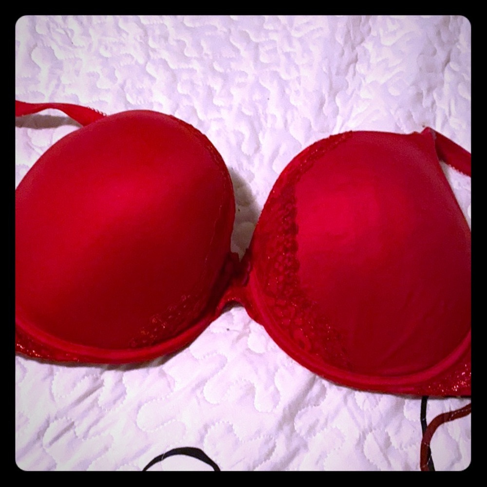Victoria’s Secret Red Pushup Bra